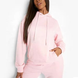 Chándal Deportivo Personalizado de Alta Calidad para Mujer, Corte Regular, Invierno, 100% Algodón, Liso, Peso Medio - Product Image 4