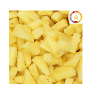 Piña congelada a granel cortada en cubitos 100 por ciento fruta tropical natural Vietnam - Product Image 1