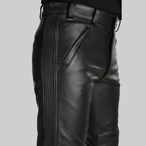 Personalizada de cuero pent Hombres Peso pesado pent cuero Tallas grandes Streetwear Logotipo personalizado Hombres pent Factory - Product Image 4