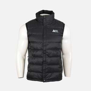 Navigate Outdoor Half Down Jacket en noir - Product Image 1