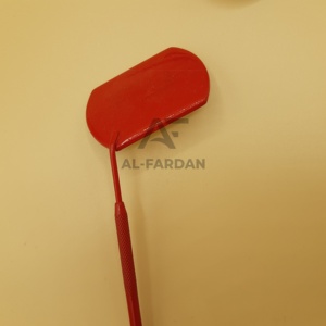 Espejo Cuadrado Grande con Asa para Extensiones de Pestañas, Color Rojo, Acero Inoxidable, Herramienta para Artistas de Pestañas y Salones de Belleza - Product Image 5
