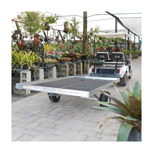 Remolque multiusos para jardinería, para viveros, granjas, centros de jardinería y tareas de jardinería al aire libre - Product Image 1