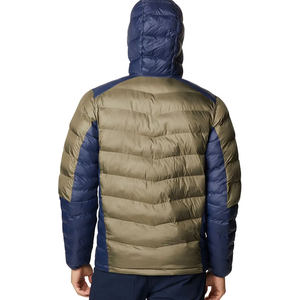 Veste d'hiver matelassée personnalisée OEM pour homme, col montant, haute qualité, isolée, chaude, pour l'extérieur, les voyages et les occasions décontractées - Product Image 2