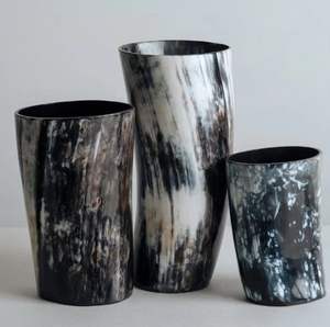 Taza de cuerno de cerveza de cerámica ecológica de inspiración vikinga, precio de fábrica, decoración navideña para beber para tazas - Product Image 3