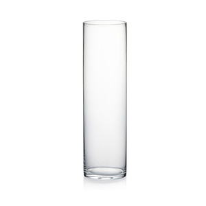 VCY0518 - Cylinder Glass <b>Vase</b> - 5 x 18 - Product Image 1
