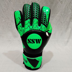 Gants de gardien de but professionnel de couleur unie en gros pour adultes vêtements de sport avec cuir latex caoutchouc matériaux Sports de plein air - Product Image 5