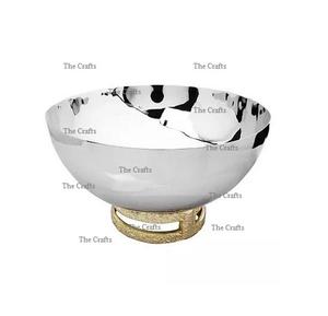 Bol à chocolat martelé en aluminium Forme ronde Taille personnalisée Bol décoratif pour aliments pour fête de mariage - Product Image 4