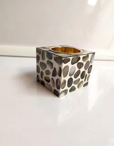 Brûleur d'encens en bois et en métal, brûleur d'encens en métal Bakhoor pour la décoration de la maison, design haut de gamme, très vendu - Product Image 2