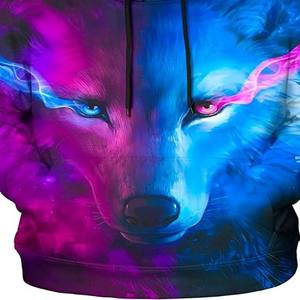 2023 nouveauté élégant pull complet à capuche 3D à motifs pantalons de survêtement pour hommes femmes décontracté vêtements d'extérieur polaire pour la saison d'automne - Product Image 2