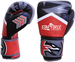Venta al por mayor de guantes de boxeo con logotipo personalizado MMA para soporte de muñeca con velcro, velcro, material de cuero impermeable para entrenamiento Sanda - Product Image 6
