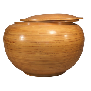 Wholesaler Manufacture Modern <b>Wooden</b> Cremation Urn for Ashes ODM Decorative From Vietnam - Product Image 1