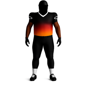 Uniformes de fútbol americano personalizados profesionales | Conjunto de Jersey y pantalones sublimados - Product Image 2