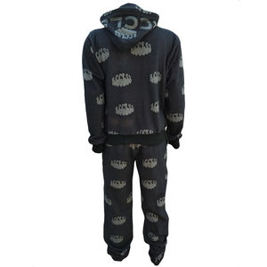 Conjunto de chándal con capucha de gran tamaño personalizado, chándal de estilo callejero con estampado completo, ropa deportiva holgada informal, chándal con capucha para transpirable - Product Image 2