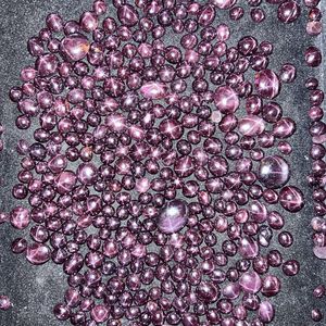 Natural Star Ruby Cabochon - Beautiful Design, Light <b>Weight</b> - Product Image 4