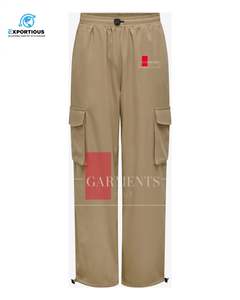 Pantalones Cargo Ligeros para Hombre, 100% Algodón, Pantalones Utilitarios, Pantalones Casuales para Exteriores - Product Image 4