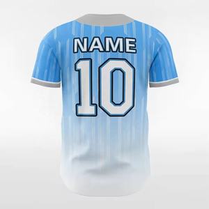 เสื้อเบสบอลเยาวชนเสื้อกีฬาโพลีเอสเตอร์ชุดเครื่องแบบแขนสั้นพิมพ์ซับลิเมชันระบายอากาศได้ดีสไตล์ใหม่2025 - Product Image 5