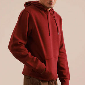 Top haut de gamme hommes pull lourd coton polaire 100% coton mélangé solide haut cordes de tirage pour l'hiver 2026 - Product Image 5