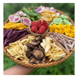 Fruits tropicaux lyophilisés mélangés, sélection de fruits pour grignoter croustillant et pour les marchés de la restauration, Vietnam - Product Image 5