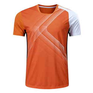 Haute qualité personnalisé sublimé 100% coton col en v écologique maillot de football à manches courtes équipe porter chemise de football - Product Image 5