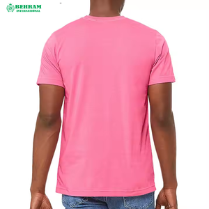 T-shirt pour homme léger, écologique, respirant, anti-rides, coupe ample, sur mesure, vêtements décontractés, coton biologique de haute qualité - Product Image 3