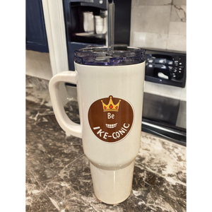 Be Ike-Conic BI-BIC-40Z-SST 40 oz doppia parete in acciaio inossidabile borsone sottovuoto impugnatura a mano isolamento termico caldo freddo - Product Image 1