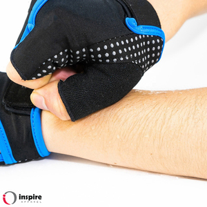 Gants de fitness pour hommes avec support de poignet Nouveau gant d'haltérophilie de haute qualité avec logo personnalisé pour hommes par Inspire Apparel - Product Image 5
