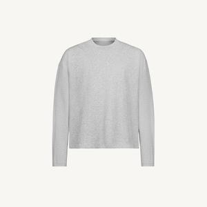 Camiseta de Manga Larga Extra Grande Personalizada 100% Algodón para Hombre, Diseño Urbano Gráfico, Transpirable, de Secado Rápido y Alta Calidad - Product Image 1