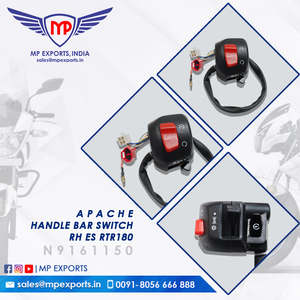 PRODUCTO INDIO DE ALTA CALIDAD, INTERRUPTOR DE MANILLAR DERECHO - N9161150 - INTERRUPTOR DE MANILLAR APACHE PARA REPUESTOS DE MOTOCICLETAS - Product Image 2