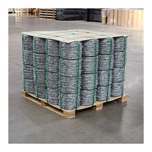 Fil <span class=keywords><strong>barbelé</strong></span> galvanisé en gros, bobine de 500 m, 50 kg/rouleau - Fil de clôture de haute qualité directement de l'usine <span class=keywords><strong>du</strong></span> Hebei - Product Image 6