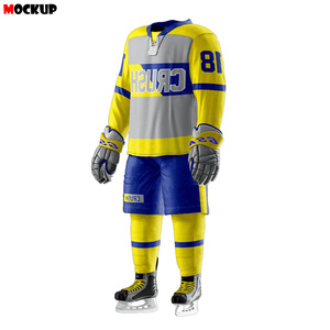 Nuevo Diseño al por Mayor, Uniforme de Hockey sobre Hielo Personalizado, Jersey de Hockey sobre Hielo Sublimado Unisex, Ropa Deportiva con Coderas - Product Image 4