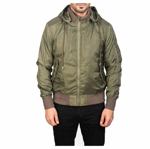 Abrigo universitario de otoño para hombre con logotipo personalizado, chaqueta de invierno, chaquetas de bombardero, prendas de vestir, chaqueta de bombardero para hombre, cómoda, personalizada - Product Image 3