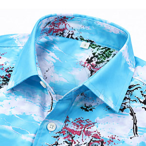 Camisa de vestir gay de primera calidad recién llegada, diseño de sublimación hecho a medida en talla personalizada, camisas de hombre con botones completos - Product Image 5