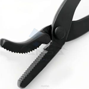 Premium venta al por mayor de acero inoxidable herrador profesional de mandíbula curvada pezuña de caballo Clinchers para cuidado de pezuña equina plata duradera - Product Image 3