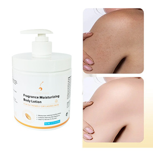 Lotion pour le corps au blé avec logo personnalisé biologique, crème pour le corps, blanchissante, hydratante, adoucissante, beurre de karité pour peau foncée - Product Image 4
