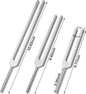 Juego de diapasón Manual de acero inoxidable de alta calidad, Kit de diagnóstico ENT de curación médica, instrumentos - Product Image 1