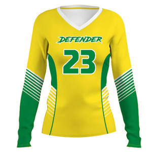 Customized Women's Breathable 100% <b>Polyester</b> Volleyball Jersey Digital Print Quick Dry Lightweight Sports Jersey <b>Shirt</b> - Product Image 5