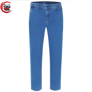 กางเกงยีนส์แฟชั่นใหม่ ขายส่ง รับทำโลโก้ กางเกงยีนส์ทรงสลิมฟิต ขาดๆ สำหรับผู้ชาย กางเกงยีนส์เดนิมทรงสกินนี่ - Product Image 1
