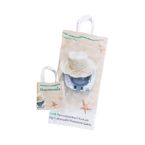 Telo Mare Personalizzato Lorik con Borsa - Gadget Promozionali Personalizzabili - Product Image 2