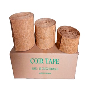 Landscape <b>Materials</b>: The <b>Protective</b> Role of Coir Tape for Plants in Winter COCONUT COIR TAPE made from 100% Coconut Fiber - Product Image 1