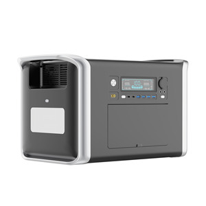 Générateur de secours hybride industriel tout-en-un, système d'énergie solaire MPPT au silicium monocristallin et lithium-ion, 2560/5120WH - Product Image 1