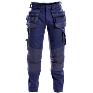 High Quality <b>Men</b> Cargo <b>Work</b> <b>Trousers</b> Customizable Heavy Duty Workwear Safety <b>Work</b> Pants With Holster & Knee Pad Pockets - Product Image 5
