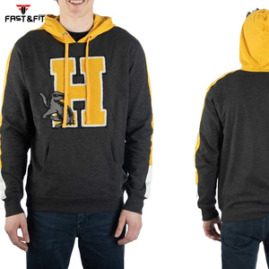 เสื้อฮู้ดสวมหัวสำหรับผู้ชายขนาดพลัสไซส์ออกแบบได้ตามต้องการ - Product Image 5