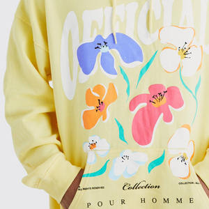 Costumes de survêtement personnalisés Costumes de survêtement imprimés en coton épais 100% Ensembles de pantalons de survêtement et de sweat à capuche en coton 500gsm Survêtement pour hommes - Product Image 5