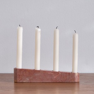 Modern Minimalist <b>Candle</b> <b>Holder</b> Sleek Tabletop Pillar And Tealight Stand Stylish Decorative Accent Cozy Home Display - Product Image 3