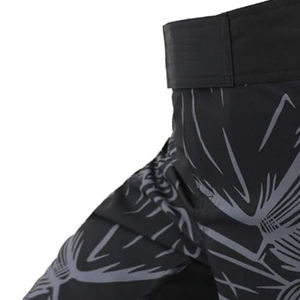 Pantalones cortos de entrenamiento MMA impresos con logotipo personalizado Estiramiento Sublimación propia Ropa de artes marciales - Product Image 5