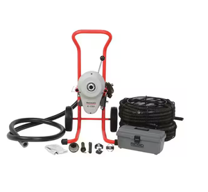 Máquina de Limpieza de Alcantarillado y Drenajes Seccional de Alta Velocidad, 115 Voltios, K-1500A, con Garantía de por Vida - Product Image 1