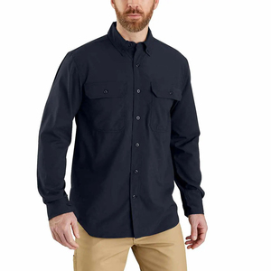 Ropa DE TRABAJO Camisa de manga larga con un ajuste a medida Camisa de trabajo de algodón personalizada de empresa ligera para la comodidad durante todo el día - Product Image 2