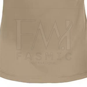 Personnalisable Femme Casual pour Polos 100% Coton Jersey Tissu Court Longueur Plus La Taille Fabriqué au Pakistan - Product Image 6