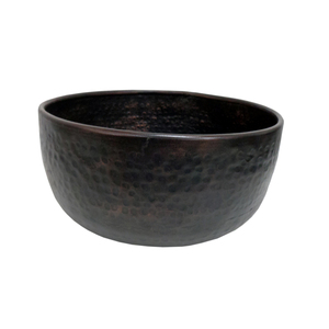 Design élégant Bol de cuisine et de table en fer de forme ronde Bol de service de couleur noire et bols décoratifs faits à la main en vrac - Product Image 5