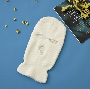 Pasamontañas de Esquí con Borlas Desgastadas, Personalizado con Logotipo Bordado, Protección Facial Completa, Cortavientos, Cálido para Invierno, para Ciclismo al Aire Libre - Product Image 5